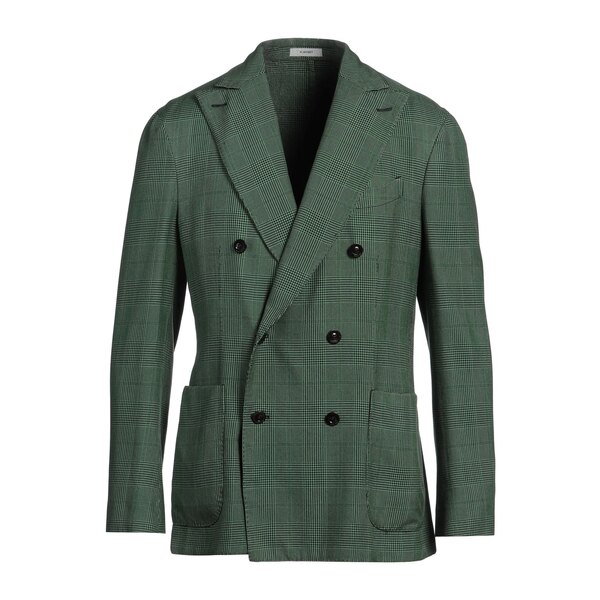 【貨物輸送無料】 ボリオリ メンズ 上衣＆上衣 アウター Blazers Green