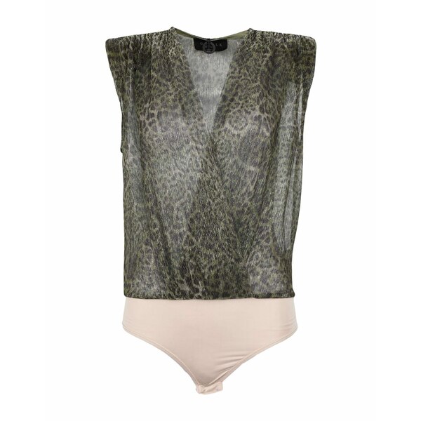 【送料無料】 ガレパリ レディース Tシャツ トップス Bodysuits Green