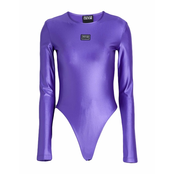 【送料無料】 ベルサーチ レディース Tシャツ トップス Bodysuits Purple