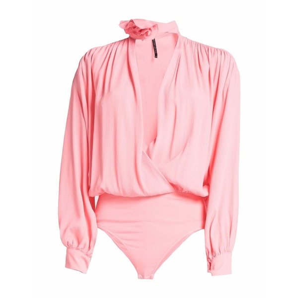 【送料無料】 マニラグレース レディース Tシャツ トップス Bodysuits Pink
