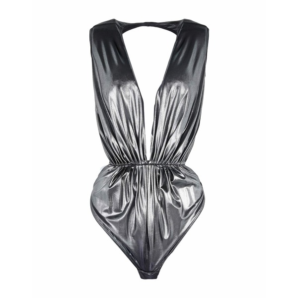【送料無料】 リックオウエンス レディース Tシャツ トップス Bodysuits Black|asty