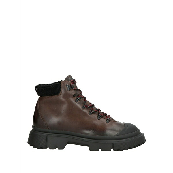 【貨物輸送無料】 ホー火器 メンズ ブーツ シューズ Ankle boots Brown