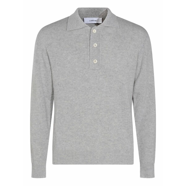 ラルディーニ メンズ 編み物\u0026ティーシャツ アウター Polo-collar sweater Grey