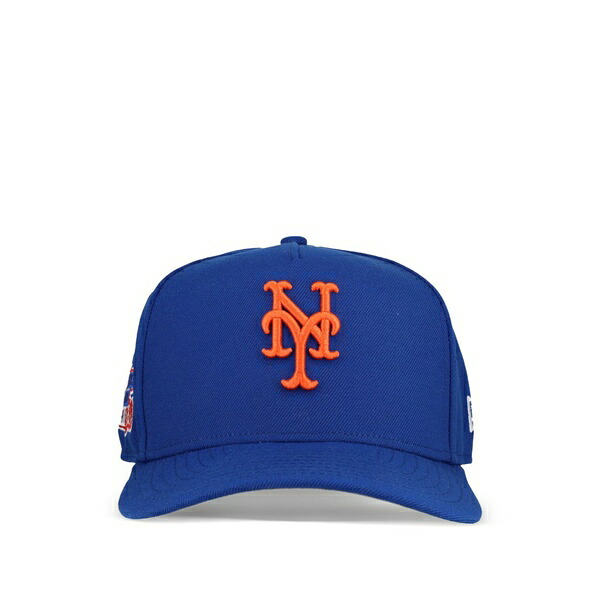 ニュー内鰓 メンズ かぶり笠 添え物 X new york mets 1986 world series 9fifty snapback-fastening baseball cap Blue