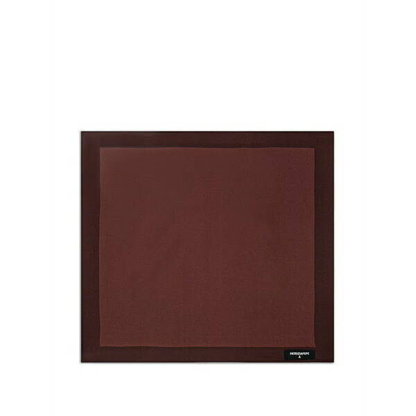 パトリツィア ペペ レディース えり巻き・袈裟・えり巻き 付属物 Logo-patch square scarf Brown