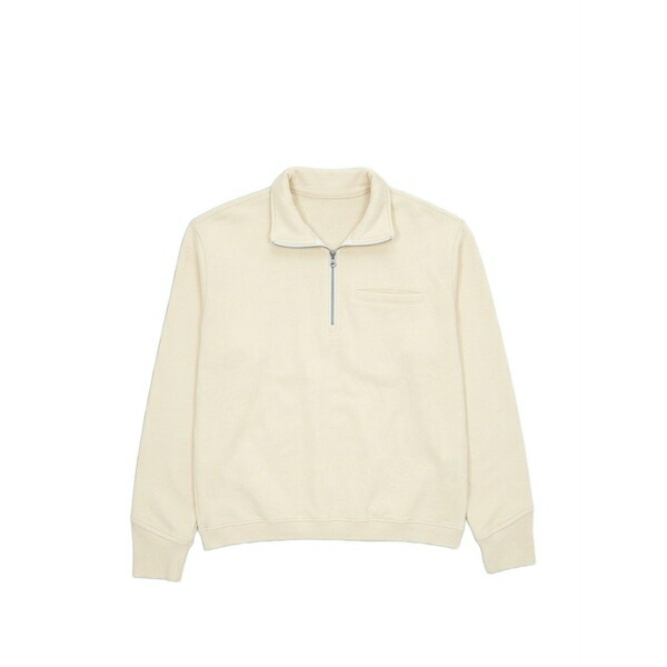 フォルテラ メンズ パーカー・スウェットシャツ アウター Princeton quarter-zip sweatshirt Neutrals