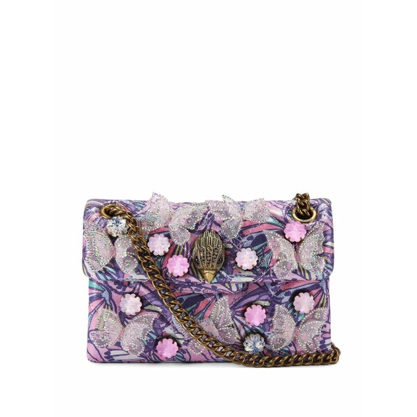 カートジェイガーロンドン レディース ショルダーバッグ 御徒面子 Mini kensington butterfly shoulder bag Purple