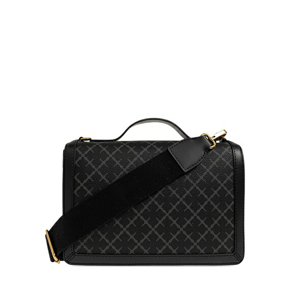 バイマレンバーガー レディース ショルダーバッグ バッグ Loennas patterned shoulder bag Black|asty