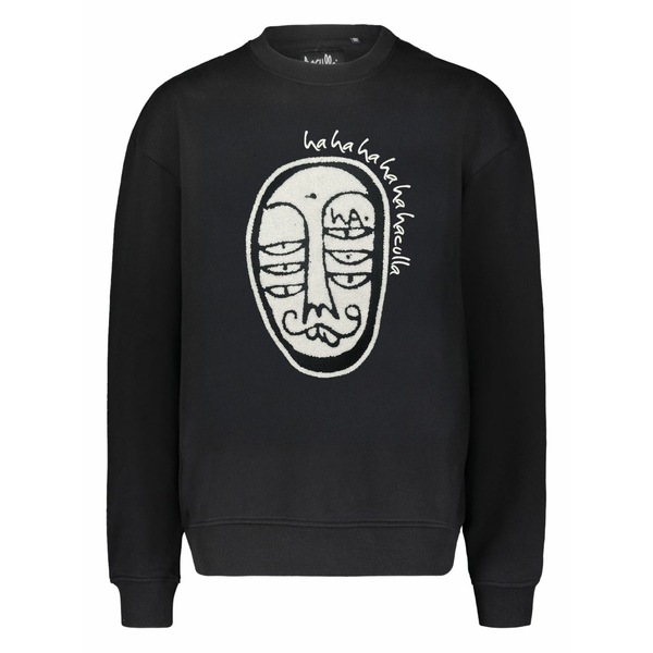 ハクーラ メンズ パーカー・スウェットシャツ アウター Soho graphic-print sweatshirt Black