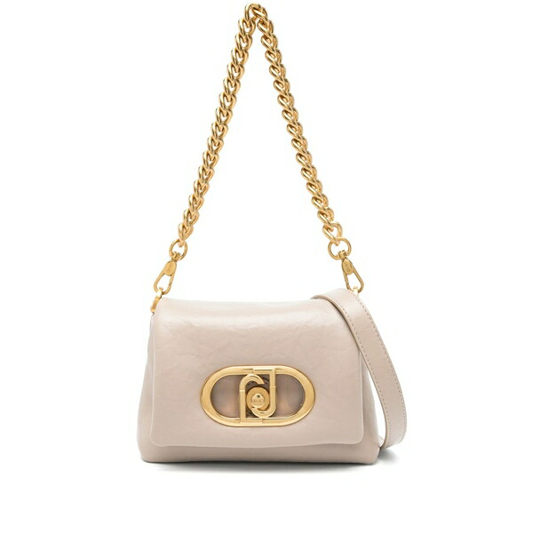 リュージョー レディース ショルダーバッグ 御徒面子 Logo-plaque cross body bag Brown
