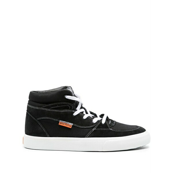 戸呂 プレストン メンズ スニーカー シューズ Toby mid-top sneakers Black