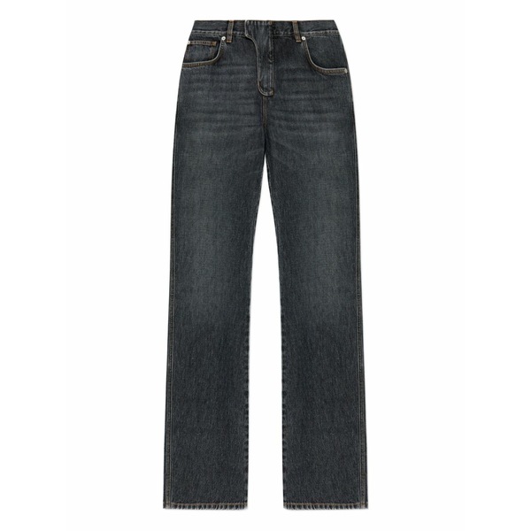 バルマン メンズ ジーンズズボン下 ボトムス Logo-patch jeans Grey