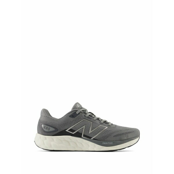 ニュー平衡にする メンズ スニーカー シューズ Fresh foam 680 v8 lace-up sneakers Grey