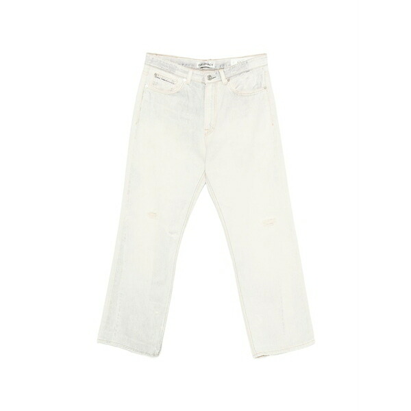 アワーレガシー メンズ ジーンズズボン下 ボトムス Third cut belt-loop jeans White