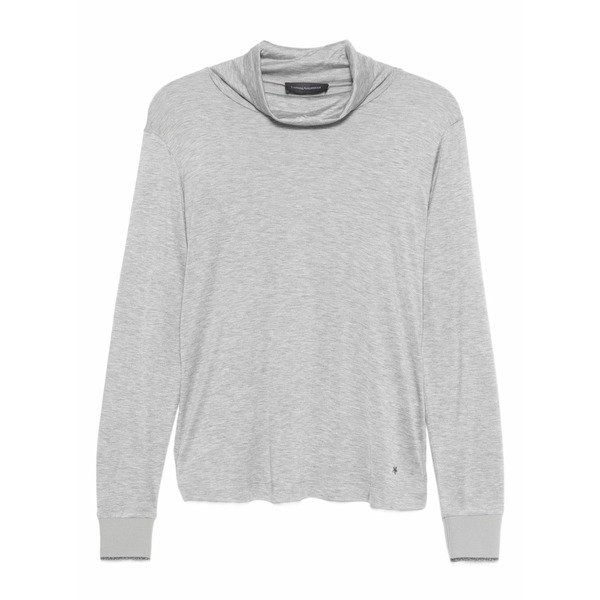 ロレーナアントニアッツィ レディース ティーシャツ トップス High-neck long-sleeve t-shirt Grey