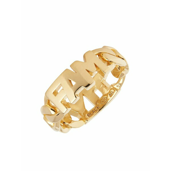 聖処女マリア 黒いこと メンズ 輪っか 付属物 Family band ring Gold
