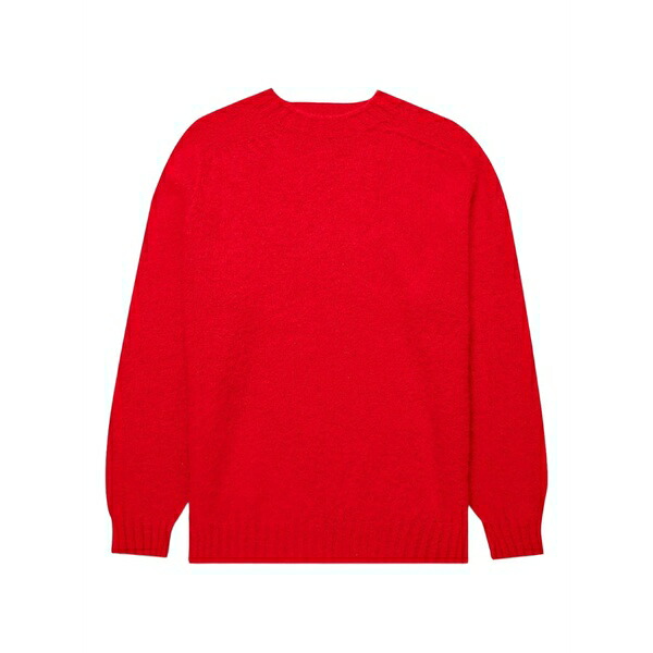 サンスペル メンズ 編み物\u0026スウェーター アウター Ribbed-knit sweater Red