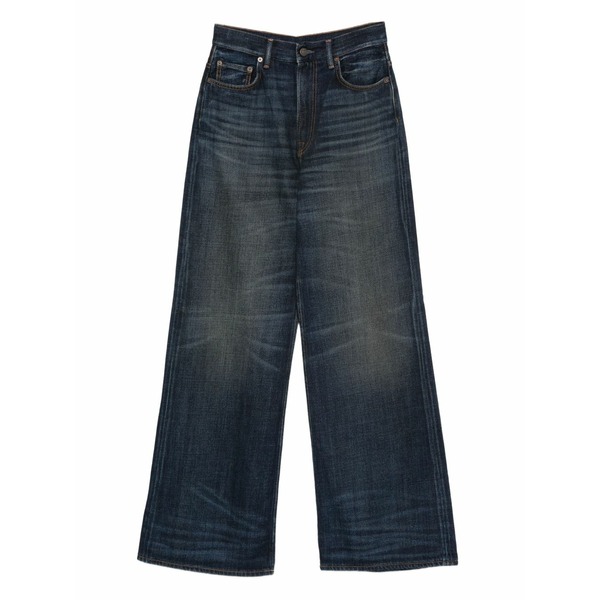 アクネ ストゥディオズ レディース ジーンズズボン下 ボトムス Wide-leg jeans Blue