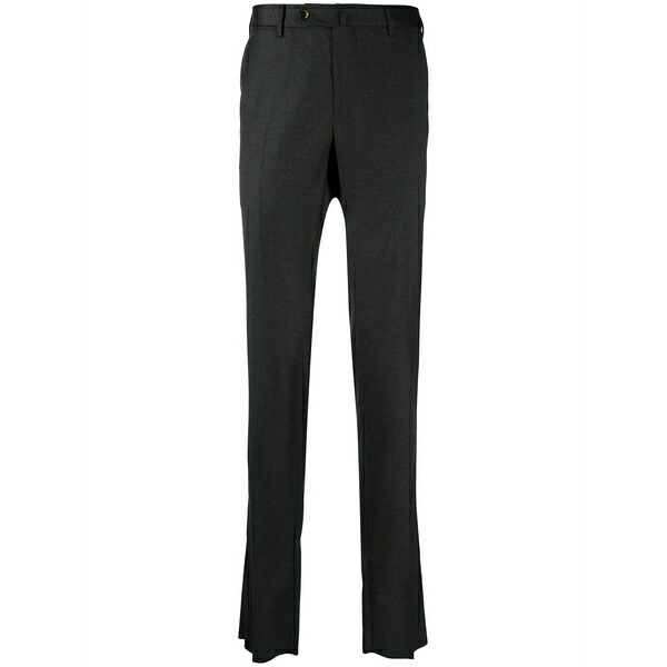 PTトリノ メンズ カジュアルパンツ ボトムス Slim-cut tailored trousers Grey｜asty