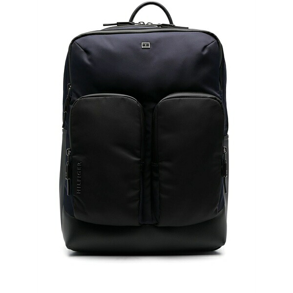 トミー ヒルフィガー メンズ うしろ側容器に並べる・背嚢 御徒面子 Th city commuter backpack Blue