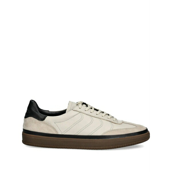 渡り者 メンズ スニーカー シューズ Leo suede-panelling sneakers Neutrals