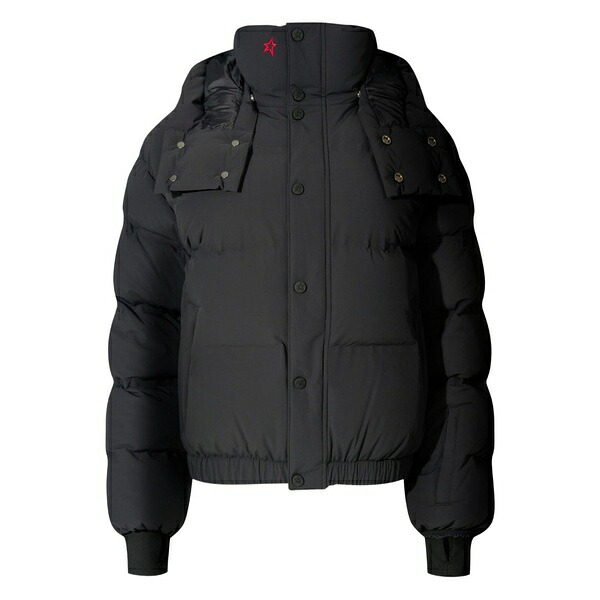 文句なしちょっとの間 レディース 上衣＆上衣 アウター Moment hooded ski jacket Black