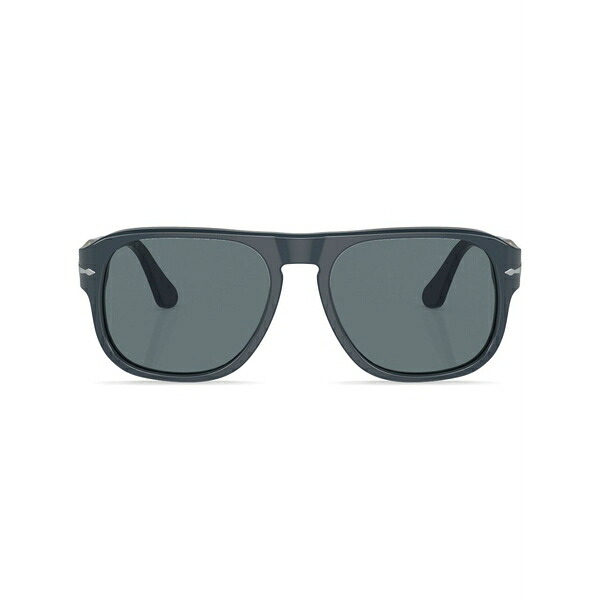 ペルソル メンズ サングラス・アイウェア 佩び物 Round-frame sunglasses  Blue