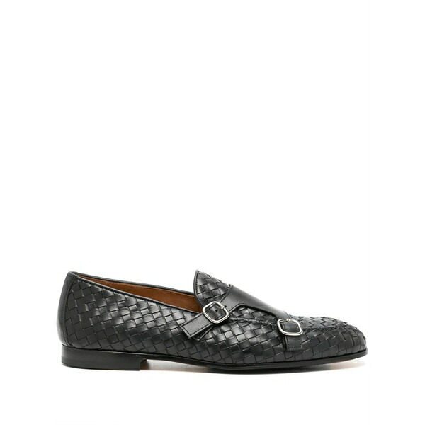 ドンカルズ メンズ スリッポン・ローファー シューズ Interwoven monk shoes Blue