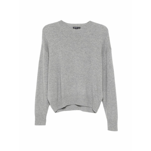 ジェームス 銭入れ レディース 編み物\u0026スウェーター アウター Spun cashmere crew-neck sweater Grey