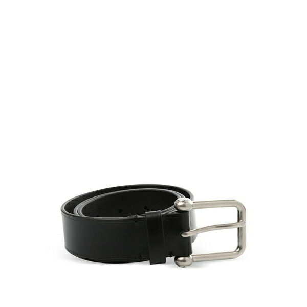 アン ドゥムルメステール レディース 三尺帯 付属物 Marin leather belt Black