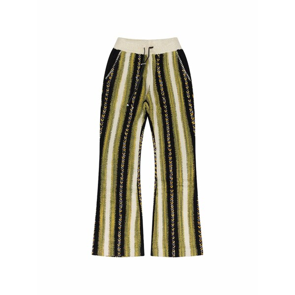 アミリ メンズ 心地好いズボン下 ボトムス Striped track pants Yellow