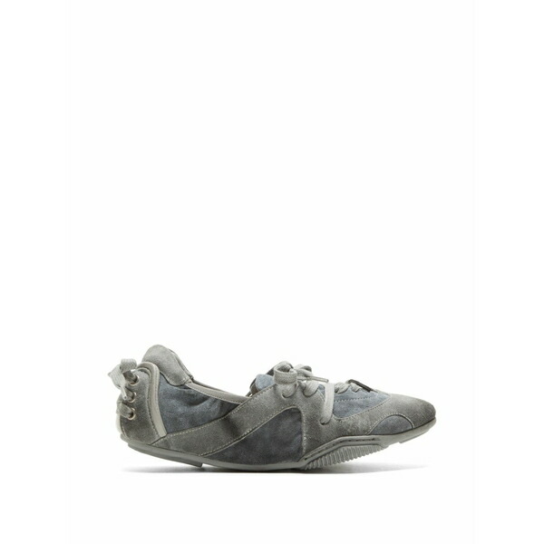 アクネ ストゥディオズ レディース スニーカー シューズ Laced panelled sneakers Grey