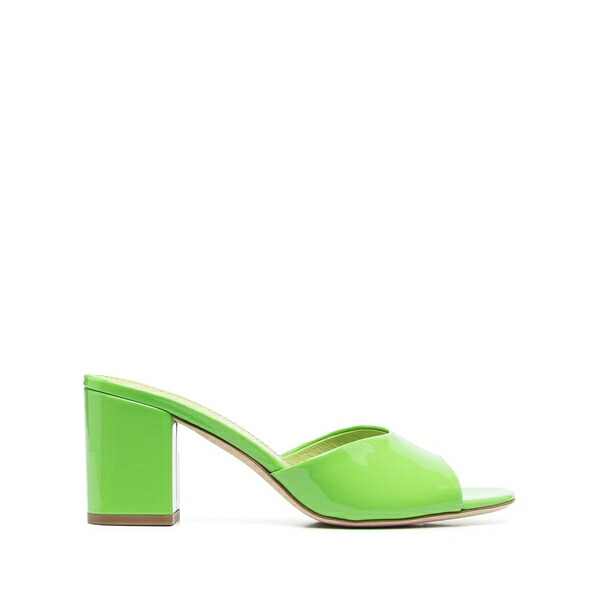 光の都市一つ星の州 レディース サンダル シューズ Anja leather sandals  Green