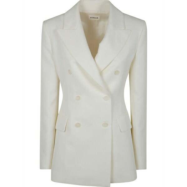 パロッシュ レディース 上衣＆上衣 アウター Raisa blazer White