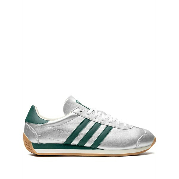 アディダス レディース スニーカー シューズ Country og lace-up sneakers Silver|asty