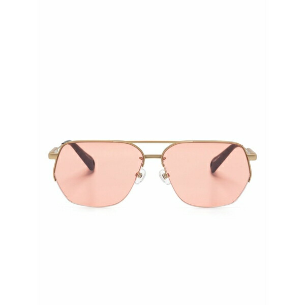 ジャクエムス メンズ サングラス・アイウェア 付属物 The aviador sunglasses Gold