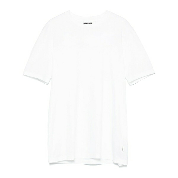 ジル・サンダー レディース ティーシャツ トップス Cotton t-shirt White