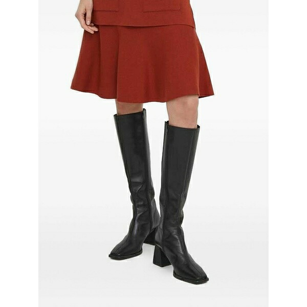 虎 オブ スウェーデン王国 レディース スコート ボトムス Edwige ribbed flared skirt Orange