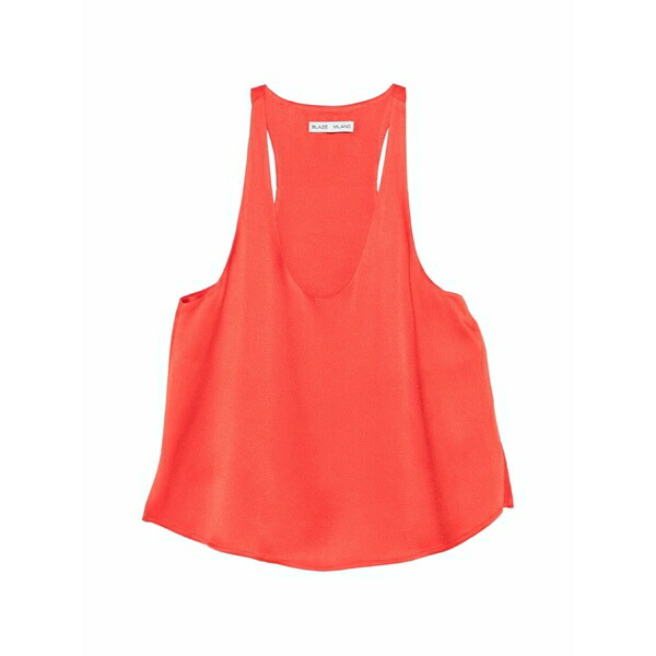 ブレイズ ミラノ レディース カットソー トップス Scoop-neck top Red