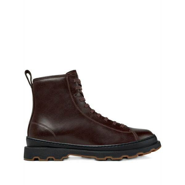 カンペール メンズ ブーツ シューズ Brutus+ lace-up leather boots Brown