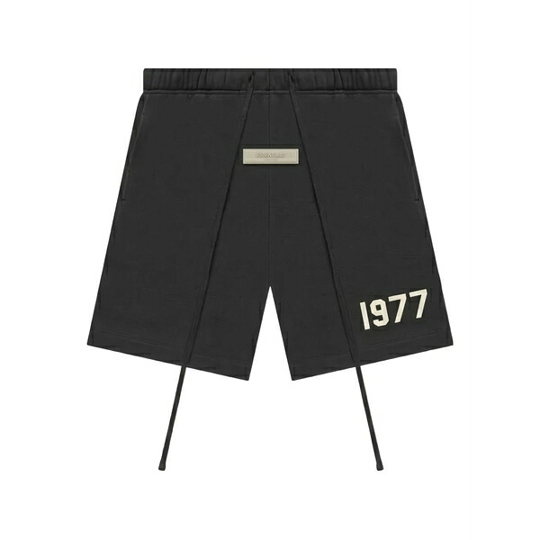 エフオージーエッセンシャルズ メンズ 心地よいズボン下 ボトムス Drawstring track short Black