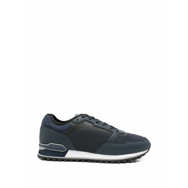 主任者 メンズ スニーカー シューズ Panelled sneakers Blue