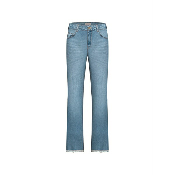 マレーラ レディース ジーンズズボン下 ボトムス Fringe-hem jeans Blue