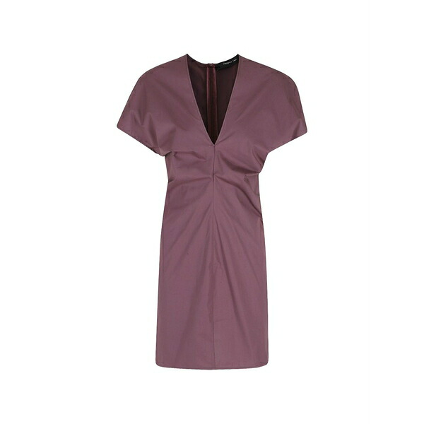 フェデリカ・トシ レディース 衣装 トップス Draped v-neck dress Purple