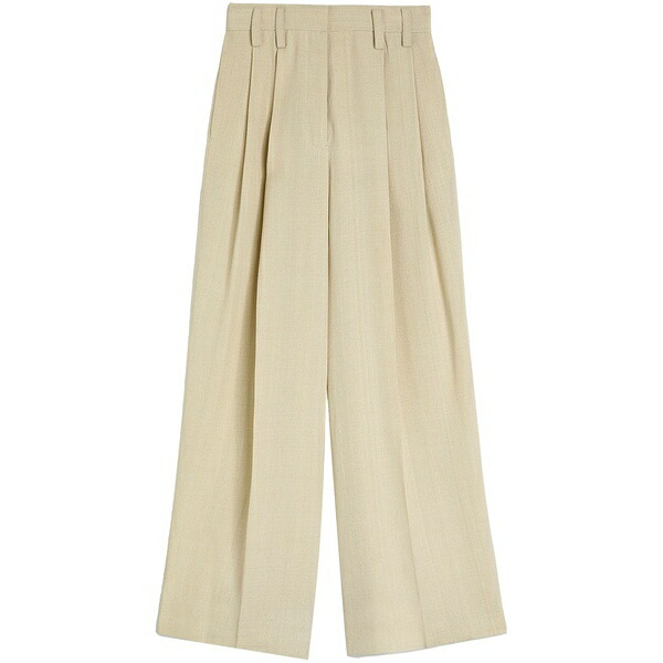 ジル・サンダー レディース カジュアルパンツ ボトムス Tailored trousers Neutrals|asty