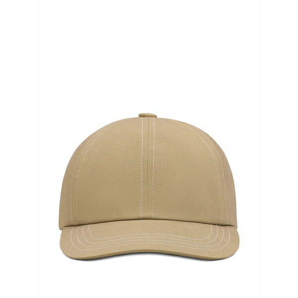 意中の女 メンズ かぶり笠 佩び物 Ami de coeur baseball cap Neutrals