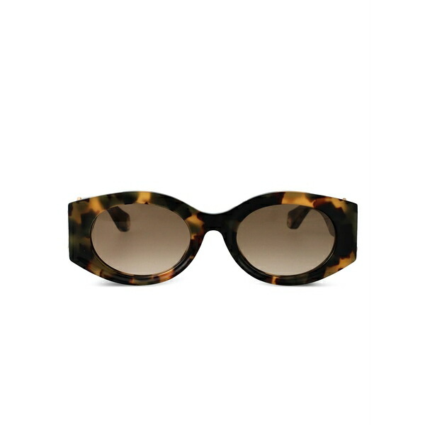 ロベルトカヴァリ レディース 黒眼鏡＆アイウェア 佩び物 Round-frame sunglasses Brown
