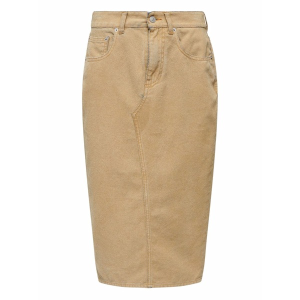 マルタンマルジェラ レディース スコート ボトムス Seam MIDI skirt Neutrals