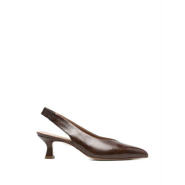 ペドロ ミラレス レディース パンプス シューズ Pointed-toe slingback pumps Brown