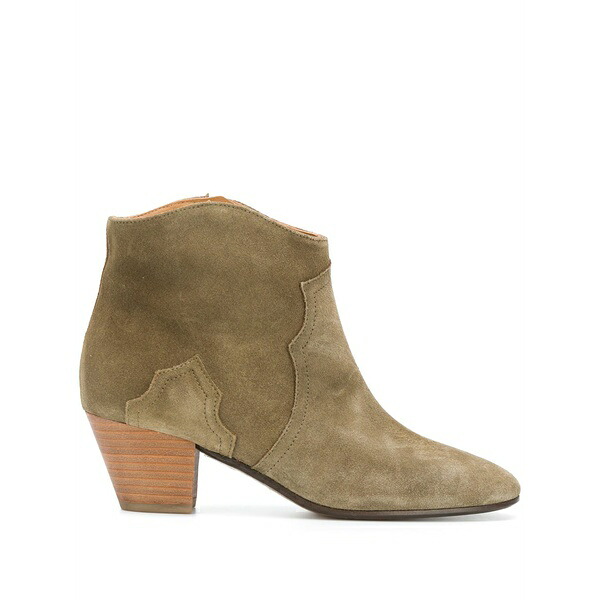 イザベル マラン レディース ブーツ シューズ Dicker ankle boots Green|asty
